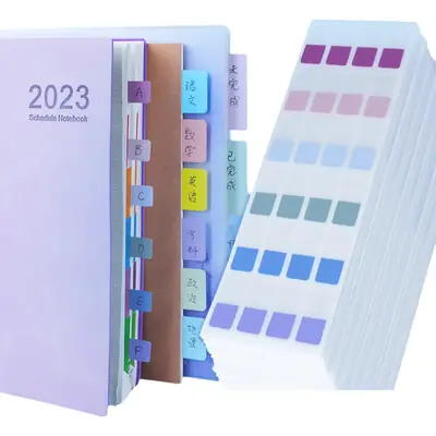 Post-it notes loose-leaf book paper index label sticker classification instruction sticker sticky strong bookmark sticker note