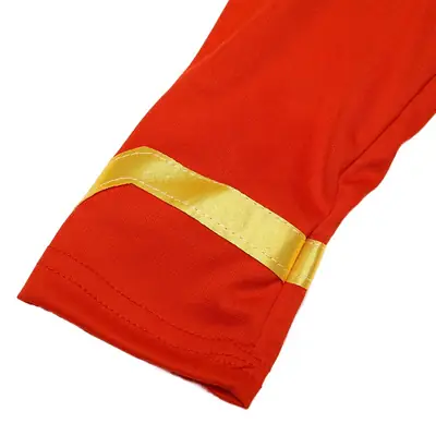 Children's Flash Suit Red Yellow Hero Costume