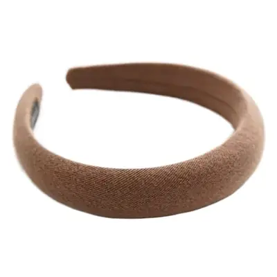 Wide Bristle Milk Tea Hairpin for Women