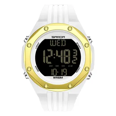 Sanda Men's Blue Digital Watch 12:39