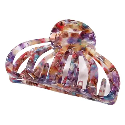 Acrylic Hair Clip French Retro Style Women Large
