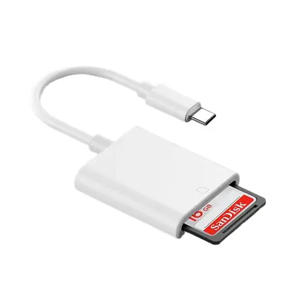 Type-C to SD Card Camera Converter for Android OTG