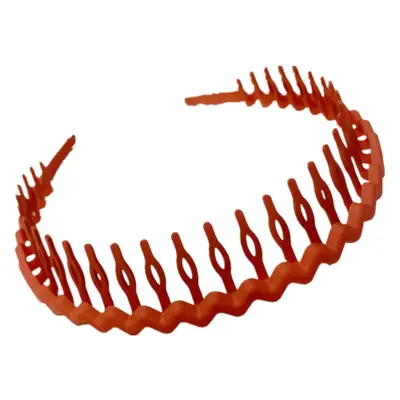 Colorful Toothed Hair Pressing Headband for Adults