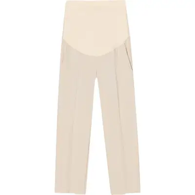 Maternity Straight-Leg Pants Spring Wear Nine Point