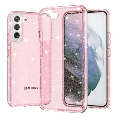 Samsung S21FE Glitter Protective Case Transparent Drop Resistant
