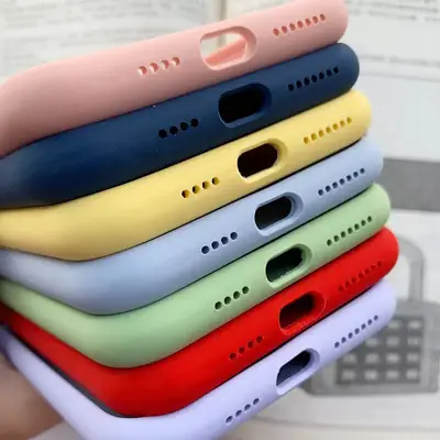 14 iPhone Liquid Silicone Protective Case 360°