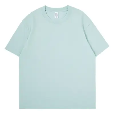 Women 230g Solid Color Crew Neck T-Shirt