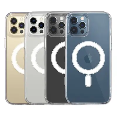 Transparent Magnetic iPhone Case with Charging Light