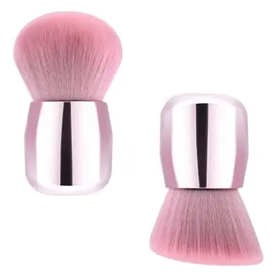 Mushroom Makeup Brush with Rhinestones for Blush & Powder