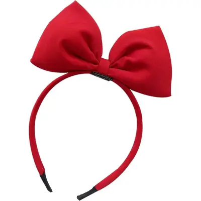Red Bowknot Headband for Girls Korean Style