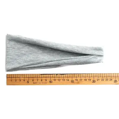 Dark Green Sweat-Absorbent Elastic Headband for Men Women