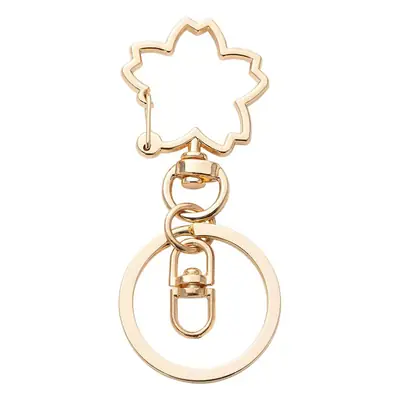 Sakura Key Chain Three-Piece Set Gold