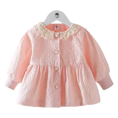 Pink K-Style Baby Girl Top 6-12 Months