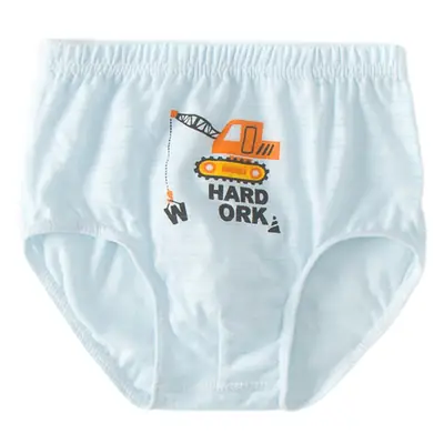 Children's Pure Cotton Seamless Underwear 4-Pack for Boys