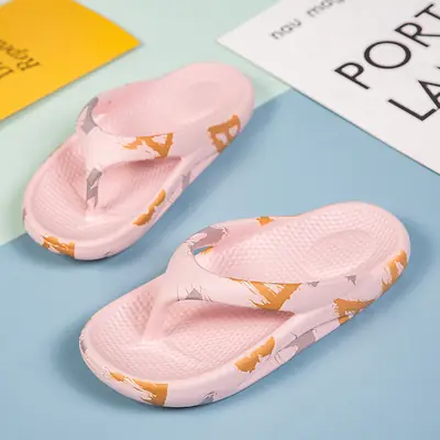 Summer New Korean Style Flip-flops Women's Outwear Soft Bottom Beach Casual Thick Bottom Flip-flops Internet Celebrity Women's Shoes for Summer