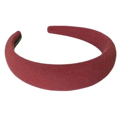 Vintage Pink Hair Band High Cranial Top Pressure