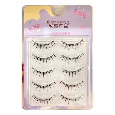 Cute False Eyelashes B01 Style Transparent Stem