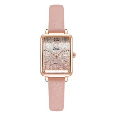 Goldie Ladies Light Pink Quartz Watch with Rose Gold Band