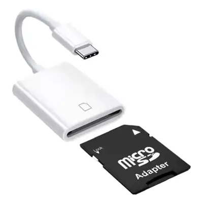 Type-C to SD OTG Card Reader for Mobile Phones
