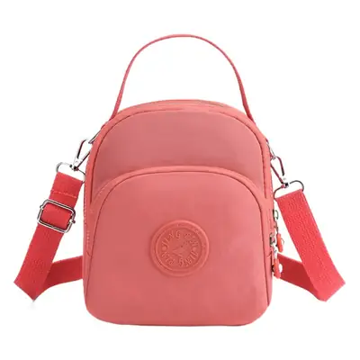Women's Black Crossbody Shoulder Bag with Adjustable Strap