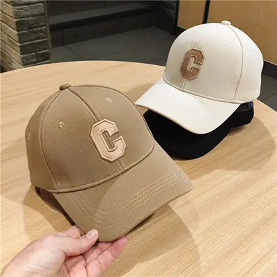 24 New Korean Style Embroidered Baseball Cap for Men Women