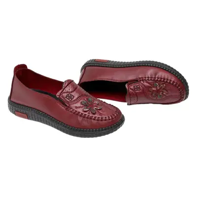 Women's New Old Beijing Cloth Shoes Soft Polyurethane Milk Shoes Flat