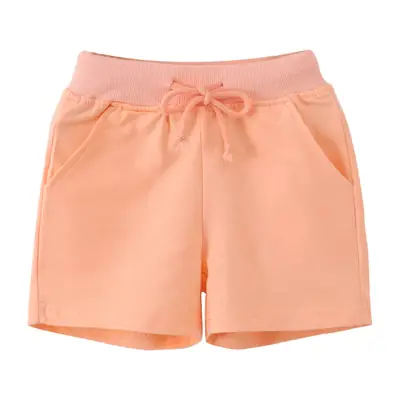Cotton Strip Shorts for Boys Girls Summer Casual Pants