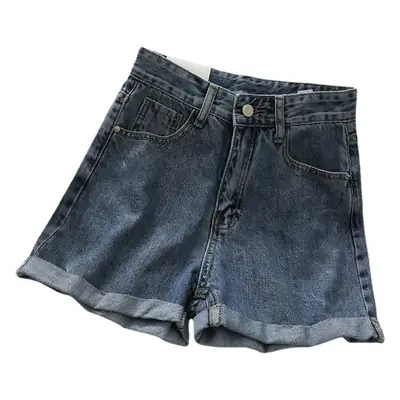 Black Women's High Waist Slimming Shorts