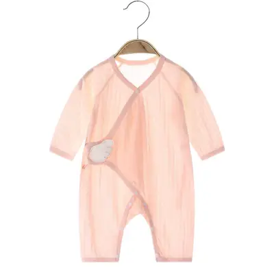 Baby Air Conditioner Long Sleeve Cotton Onesie