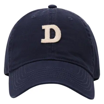 Women's D-Letter Korean Style Baseball Cap Maroon