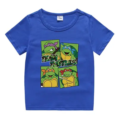 Teen Titans Orange Cotton T-Shirt for Boys Girls
