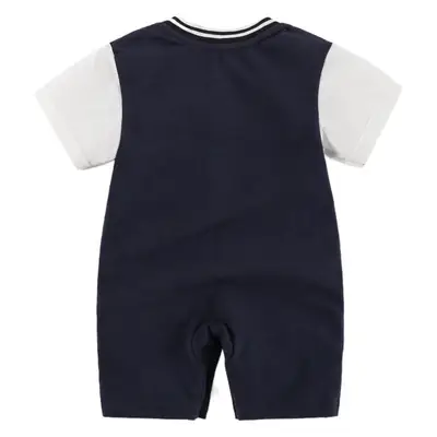 Red White Jersey Crossbody Shorts for Baby 100-Day Old