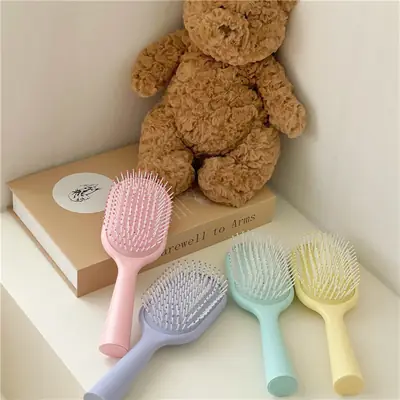 Cute Candy Color Massage Comb for Makeup & Hair Care