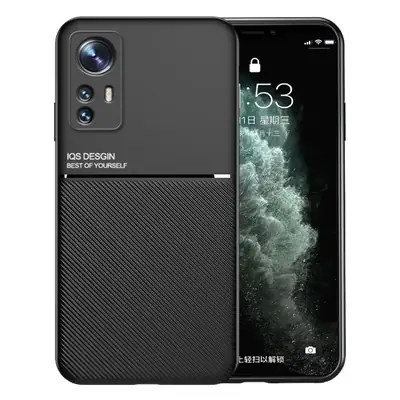 Xiaomi 14 Mobile Phone Case Frosted Leather Magnetic Protection Black