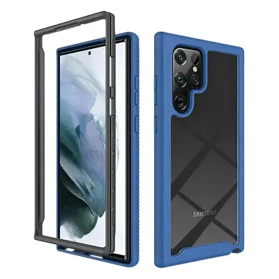 Samsung S22 S21 Plus Ultra Phone Case 2-in-1 Transparent Drop Resistant