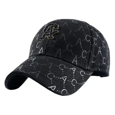 Women's Black Joker Baseball Cap with Logo