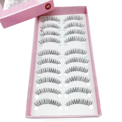 10 Pairs False Eyelashes for Natural Makeup
