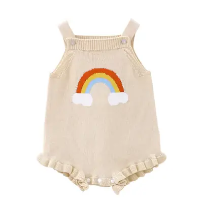 Baby Rainbow Raincoat Set for Girls Newborns