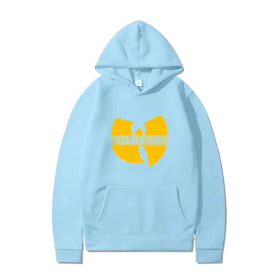 Men's Blue Wu Tang Hoodie Casual Hoodie