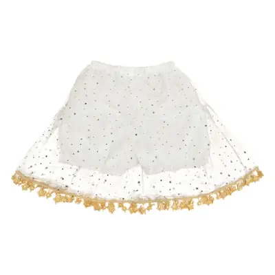 Japanese Style White Lace Safety Pants Women Spring Summer Loose Fit