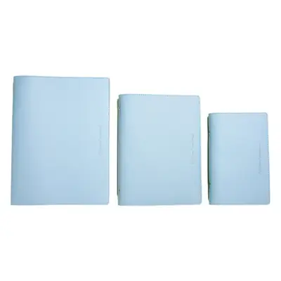 A5 Soft Leather Loose Leaf Notebook for Students & Office Use