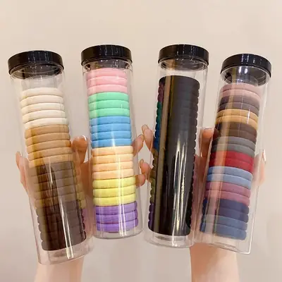 Rubber Strap Women's Hair Ring High Elastic Durable 2023