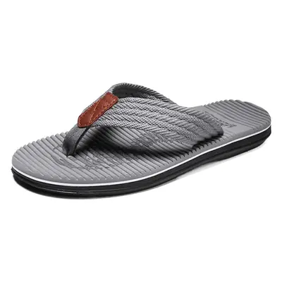 New cross-border trend flip-flops men's rubber-soled summer beach slippers plus size sandals wholesale direct sales