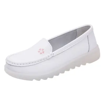Women's White Medical Nurse Shoes with Soft Sole