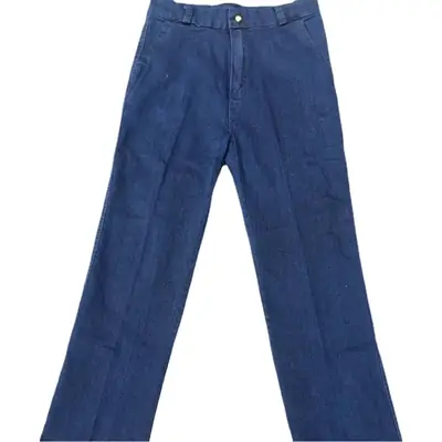 Blue Micro-Elastic High Waist Jeans for Girls
