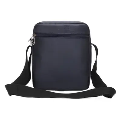 Men's Grey Oxford Crossbody Bag Large Capacity