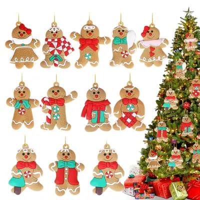Gingerbread Man Christmas Ornaments Free Match