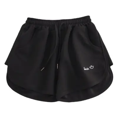 Women Waffle Knit Shorts 2025 Summer Grey