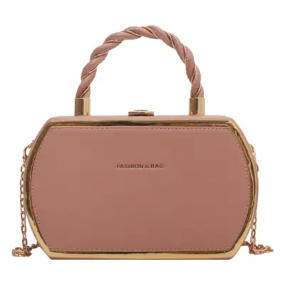 New Korean Style Woven Handbag Mint Gold