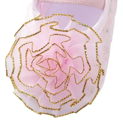 2022 New Baby Shoes European and American Cute Flower Princess Shoes 0-3-6-9-12 Months Soft Bottom Baby Shoes Ins